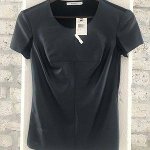 NWT Bailey 44 Leather Shirt